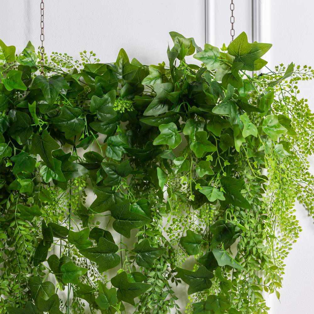 Л97(з)(F) Лиана искусственная с адиантумом L100см, свес 100см_1