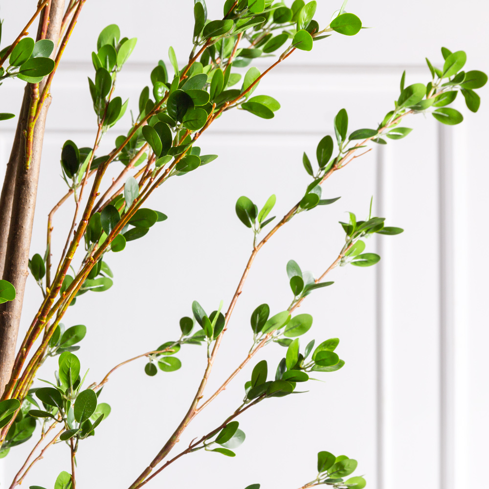 370/РН/200(з)(F) Дерево искусственное с распускающимися листочками h370см_5