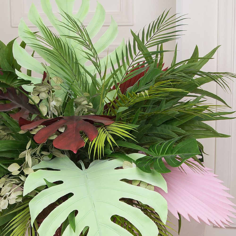 КМП3 Композиция Тропики h75-80см на металлической подставке h70см_2