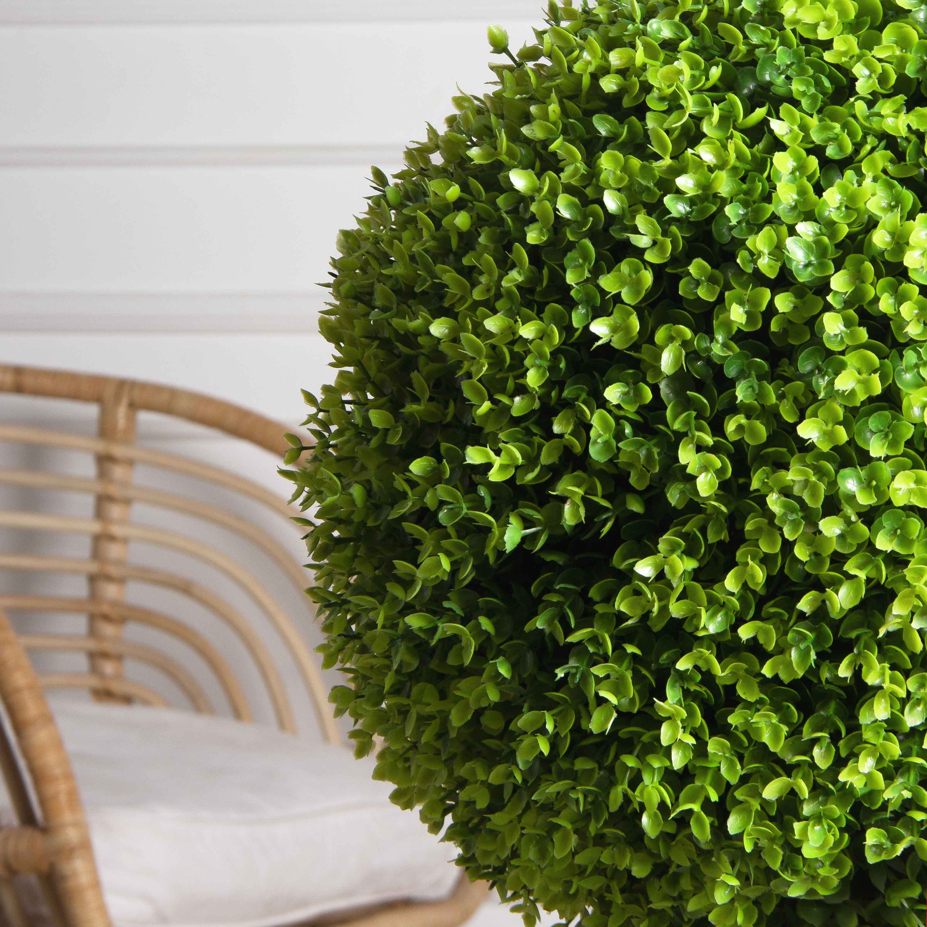 СШКТ045/98-3(з)(F) Самшит искусственный топиарий d45см, h80см_3