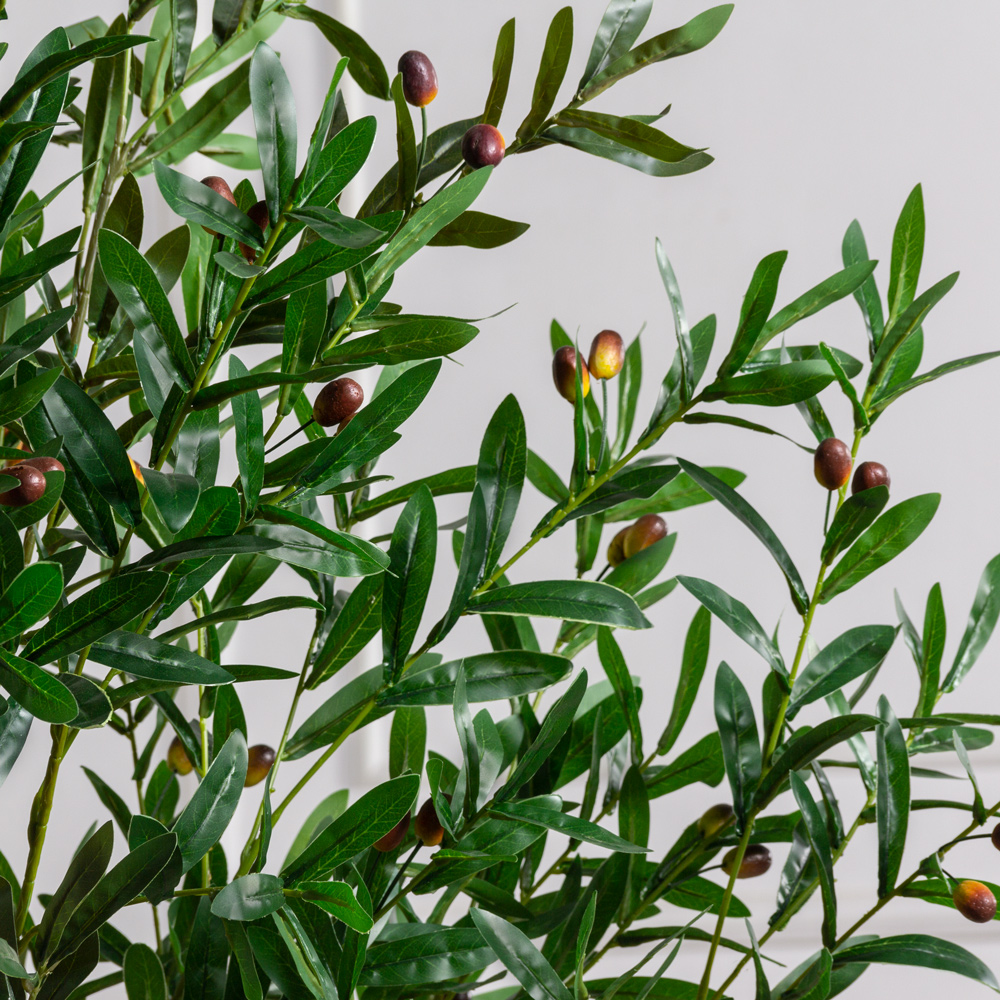 220/РН/АСС/4655(Пр)(F) Оливковое дерево искусственное с плодами  h220см_3