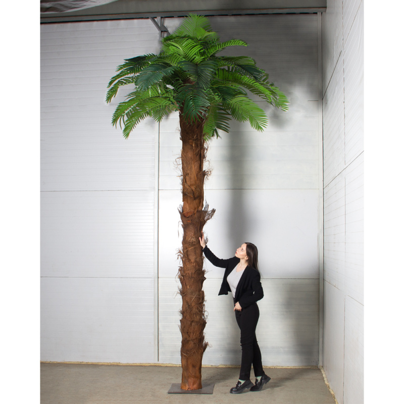 ПС400Разб/ТР/49(Пр)(F) Пальма Арека искусственная h400см (латекс) на мет.основании_1