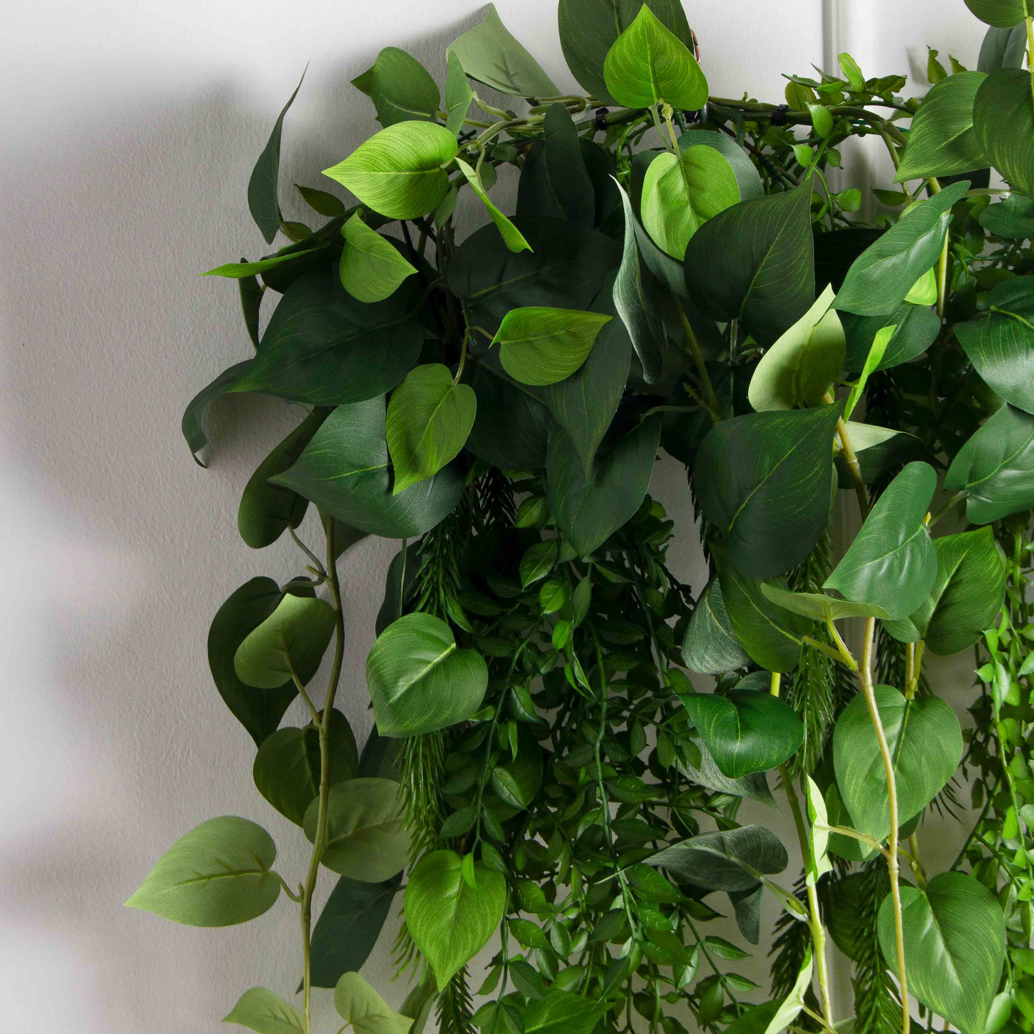 Л62(F)  Лиана искусственная со сциндапсусом L100см, свес 80см_4