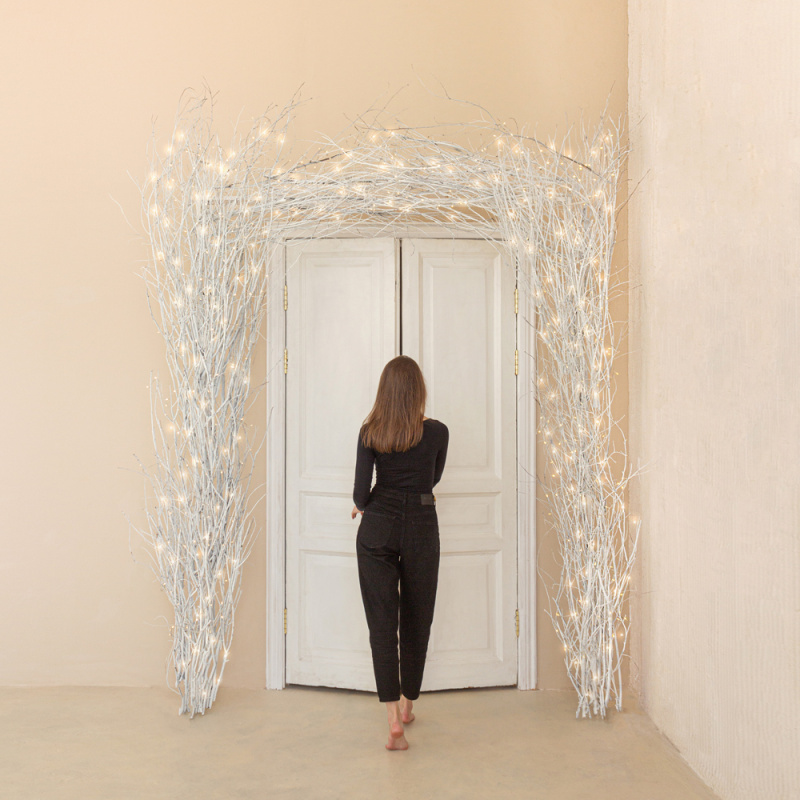 Л85-1 Лиана искусственная зимняя L100см_5