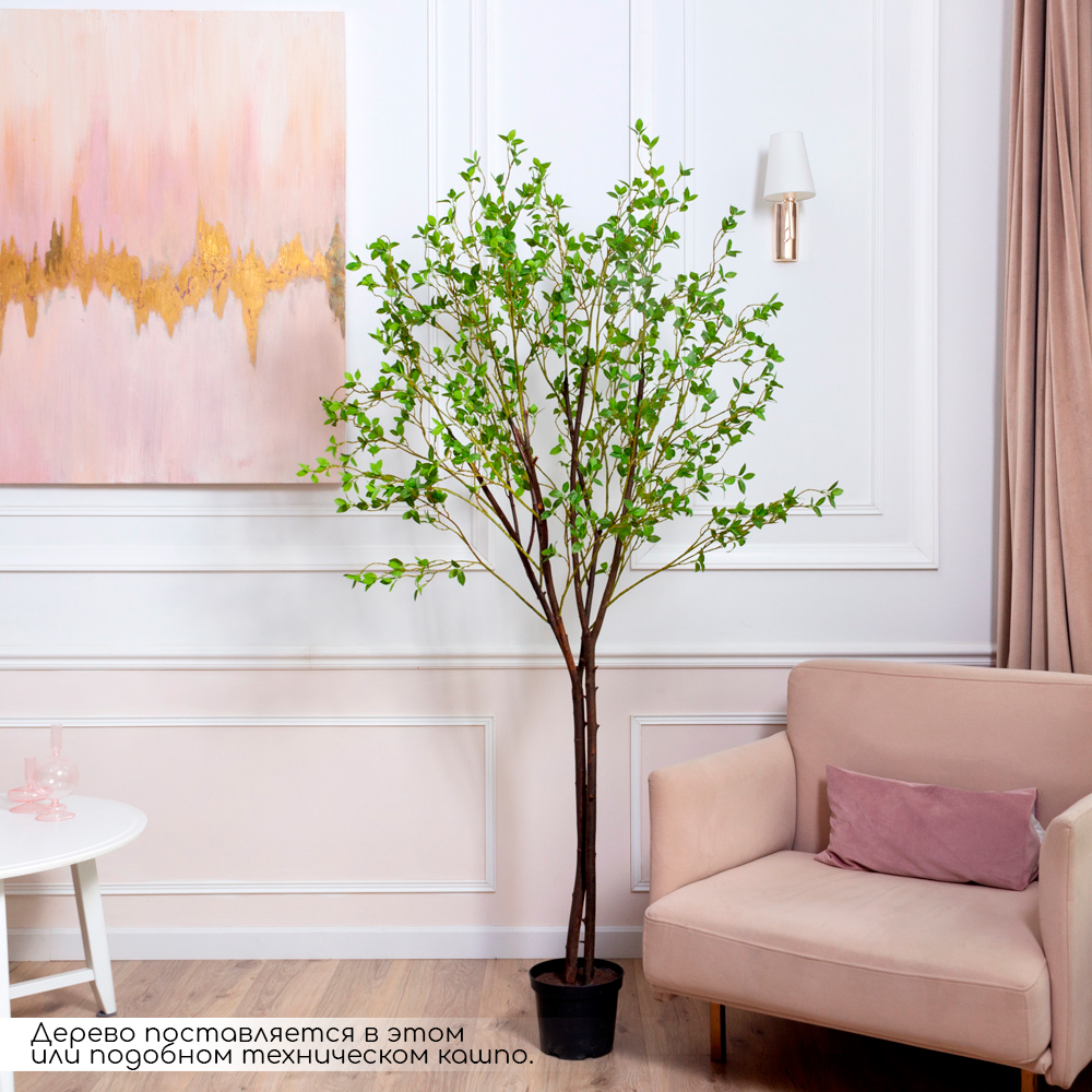 210/РН/607(Пр) Дерен искусственный, белый  h210см_1