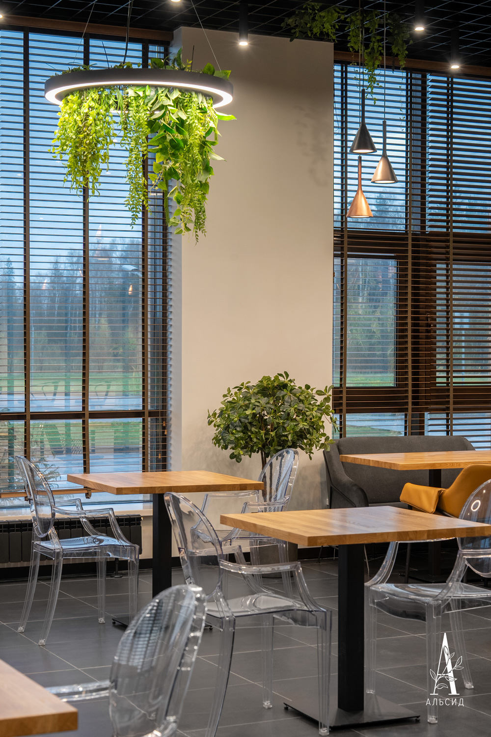 Л62(F)  Лиана искусственная со сциндапсусом L100см, свес 80см_7