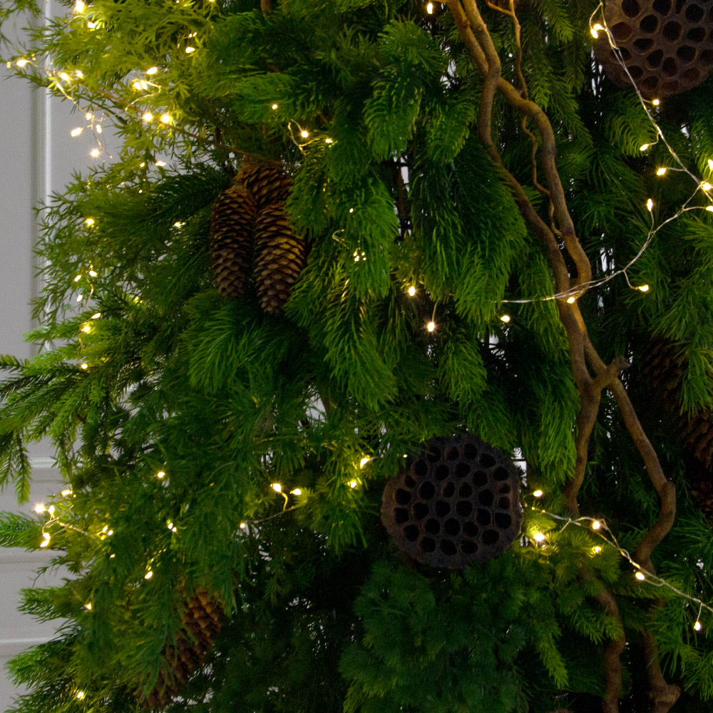 ДЛ184/СВ03т(Пр)(Fix)(F) Декор входной группы хвойный с декором h290см на прутьях,пристенный_6