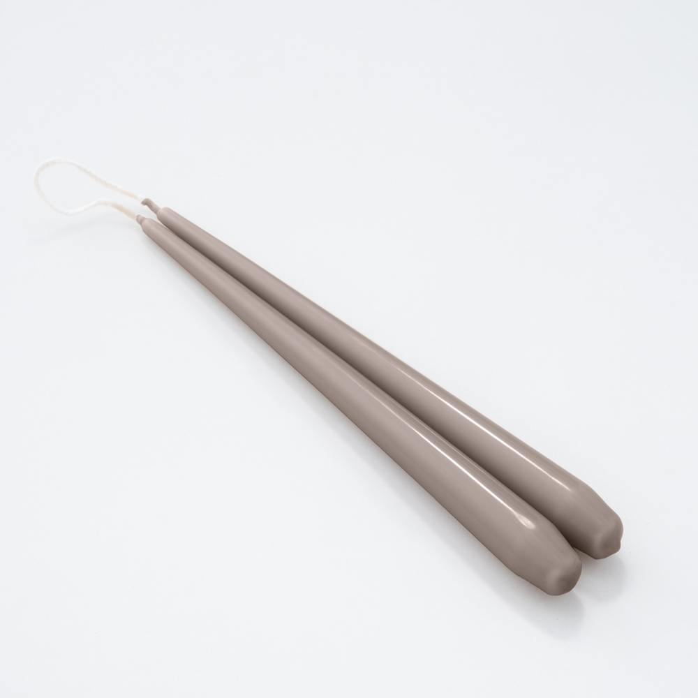 СК25-11(Fix)(F) Свеча коническая 25см Оттенок №11 (серо-бежевый) 2шт/уп_1