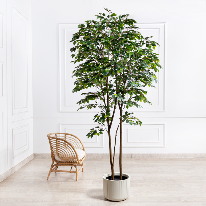 240/РН/34(з)(F) Фикус искусственный 2 ствола h240см