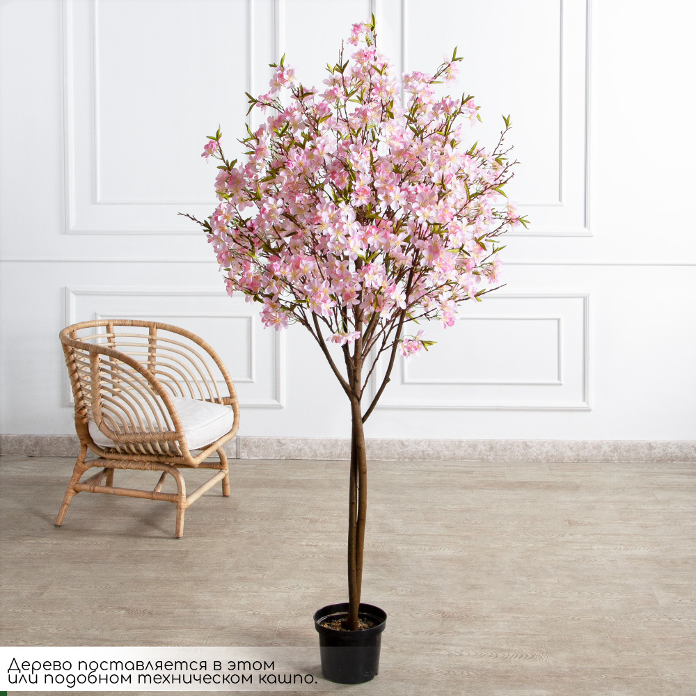 160/РН/491(F) Сакура искусственная h160см, розовая_2