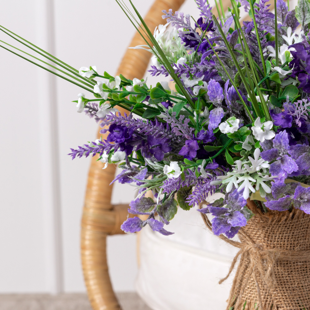 КС11/78 Композиция искусственная сноп из Лаванды h35см _2