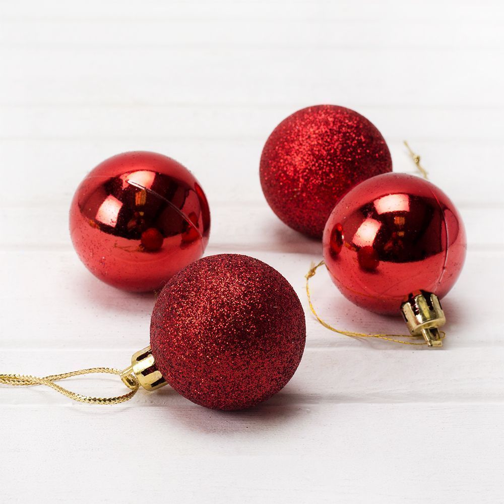 11/0010П Шар новогодний d-4см  (6шт/уп)_4