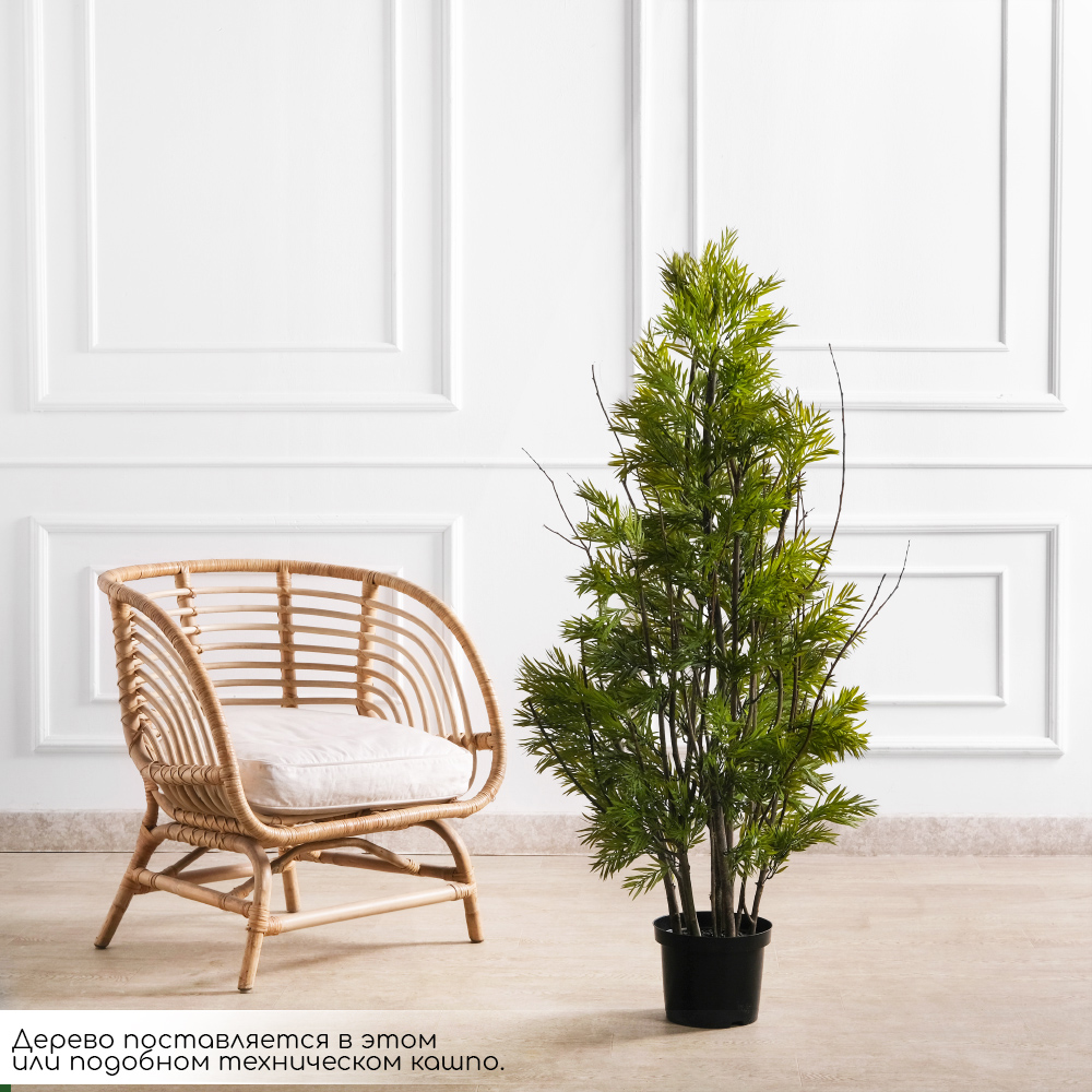 130/К/5122(Пр)(F) Погонатерум искусственный куст h130см, натурально-зеленый_2