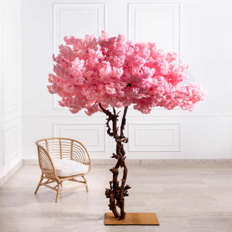 210/ОС/225-1(з)(F) Сакура Элит искусственная пристенная h210см