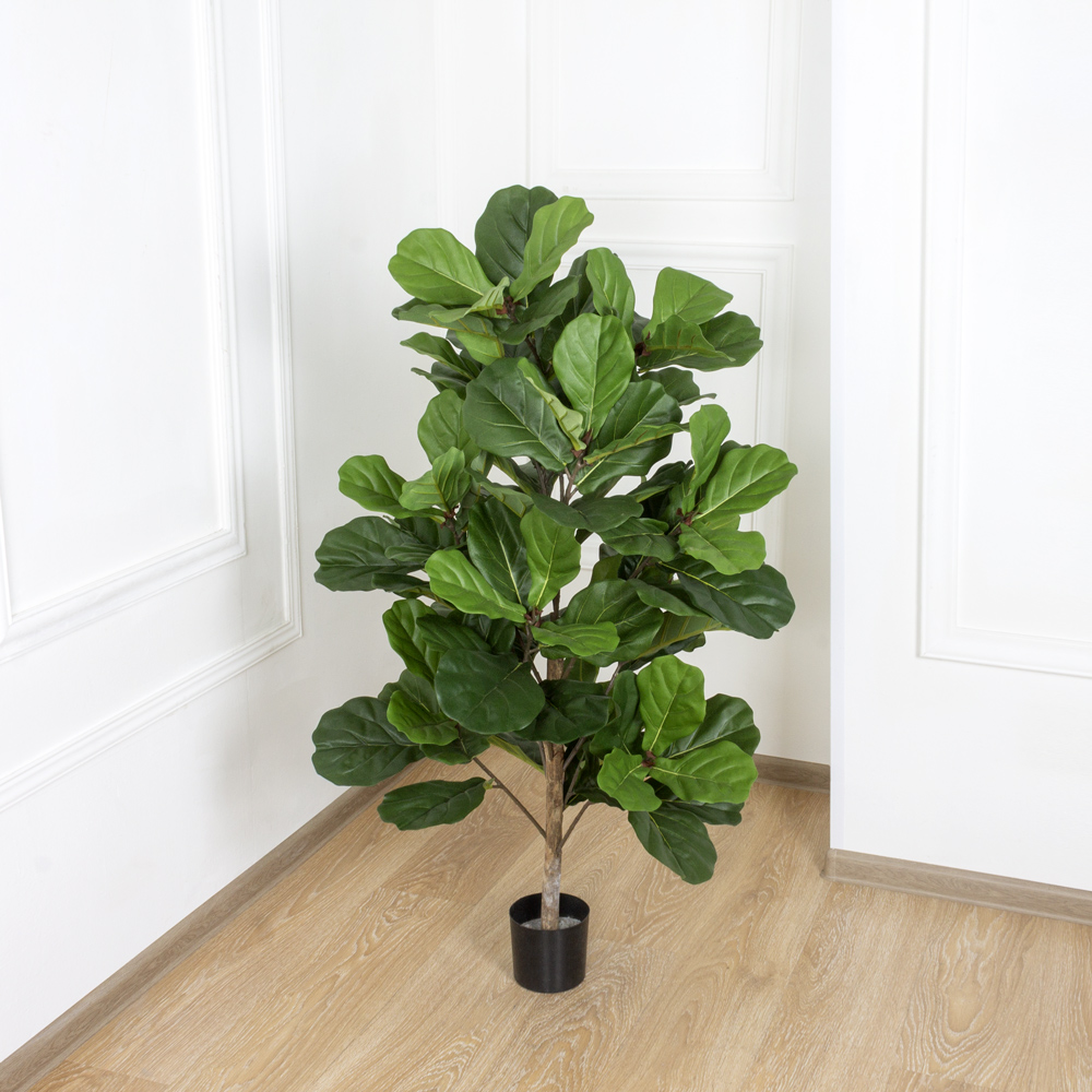 130/477(МТ) Фикус искусственный Лирата h130см_1