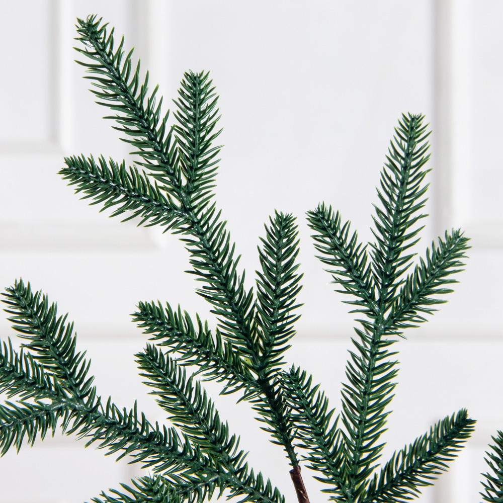 736А/9271-1116(F) Ветка еловая h60см(37+23см) 5веток_2