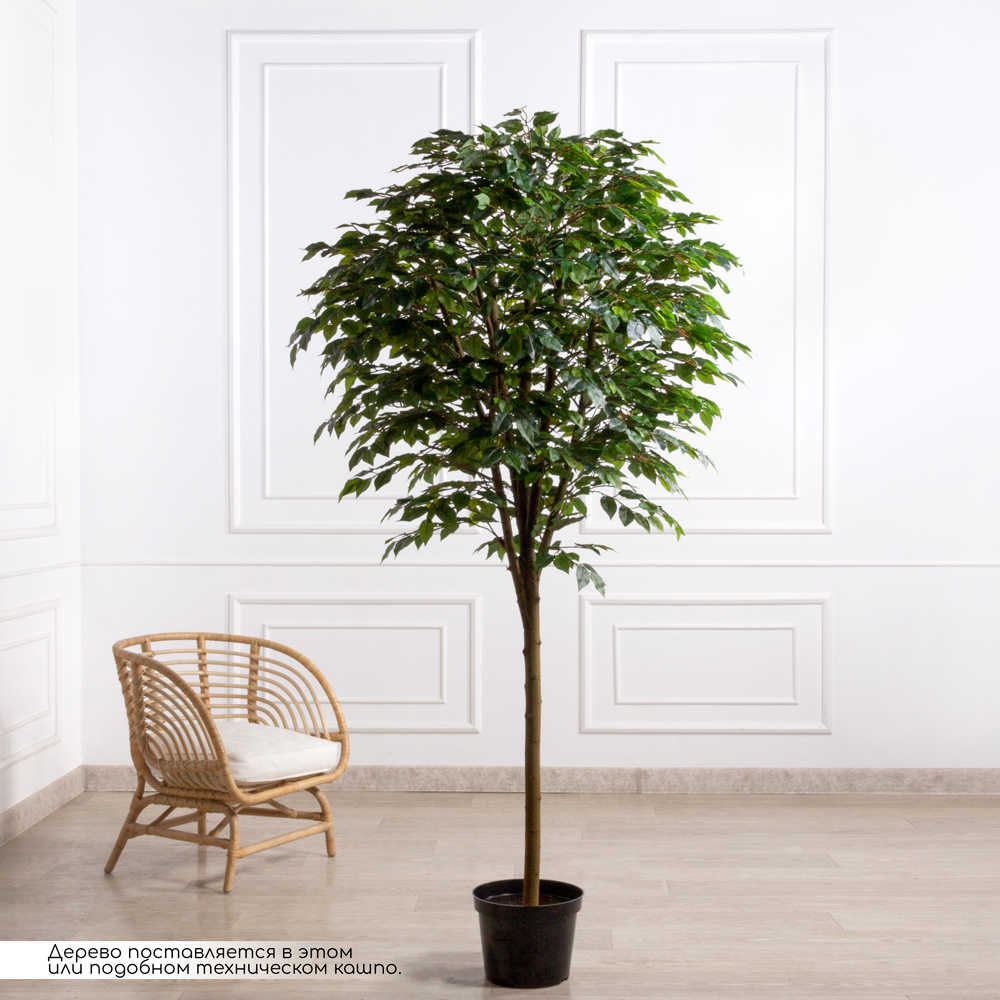 220/Ш/34(з)(Пр)(F) Фикус искусственный h220см_1
