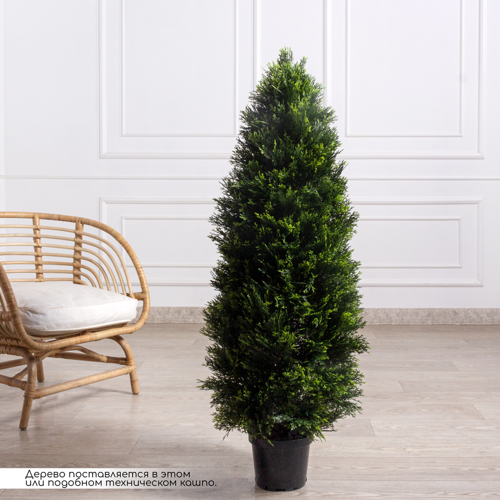 Т120/146(F) Туя искусственная конуc Люкс h120см_1