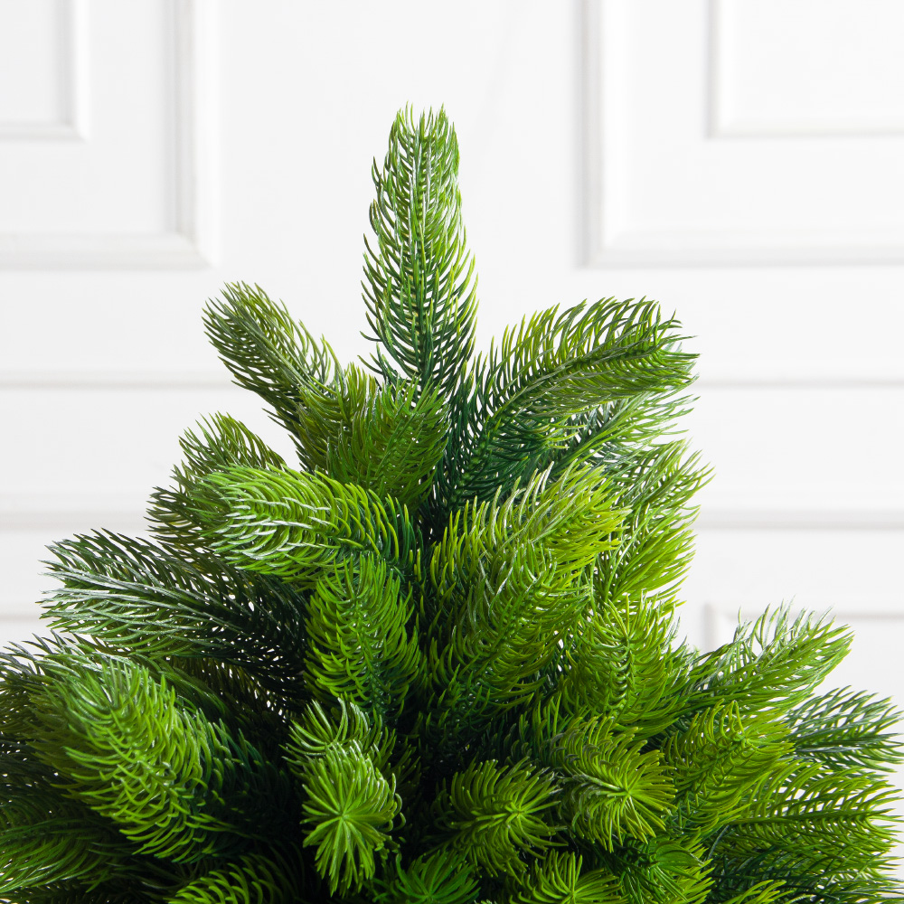 080/289-2(Пр)(Fix)(F) Ель искусственная h80см с красным декором на основании_3