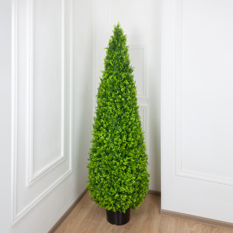 СК210/228(з.) Самшит искусственный Конус Эвкалипт h210см