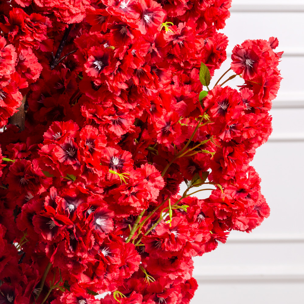 150/РН/614(з)(F) Сакура искусственная h150см, красная_2