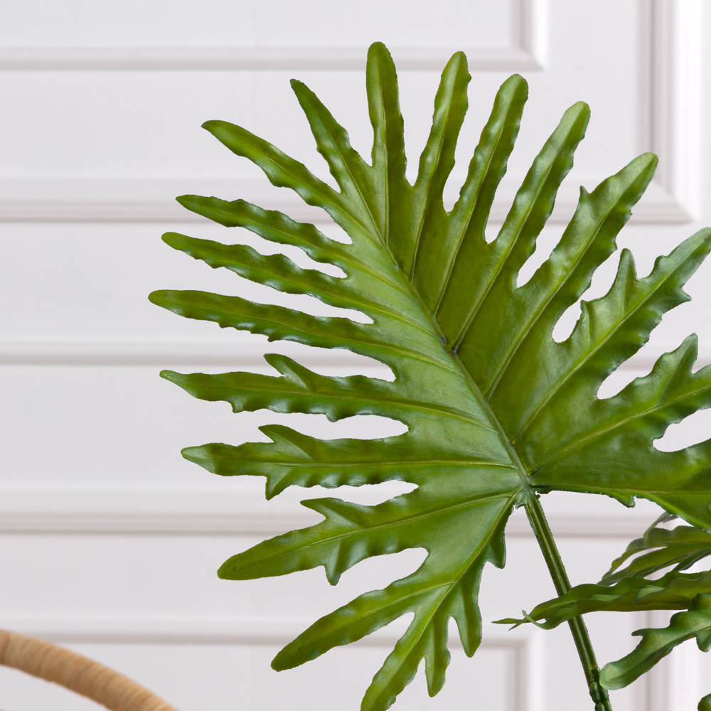 7143/9191-17 Лист фило искусственный резной малый h72см_2