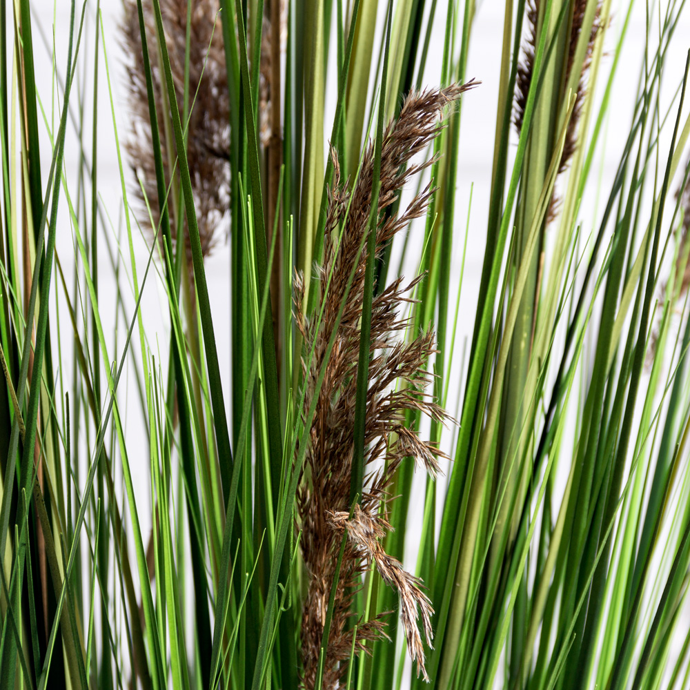 К351(F) Трава Осока искусственная h115см на кочке из мха_4