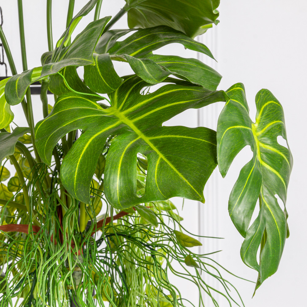 КМП4 Композиция Тропический микс h55-60см на металлической подставке h55см_5