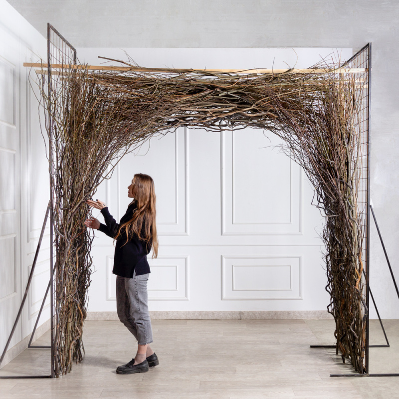 ДЛ153(з)(F) Декор входной группы 260х297х75см_2