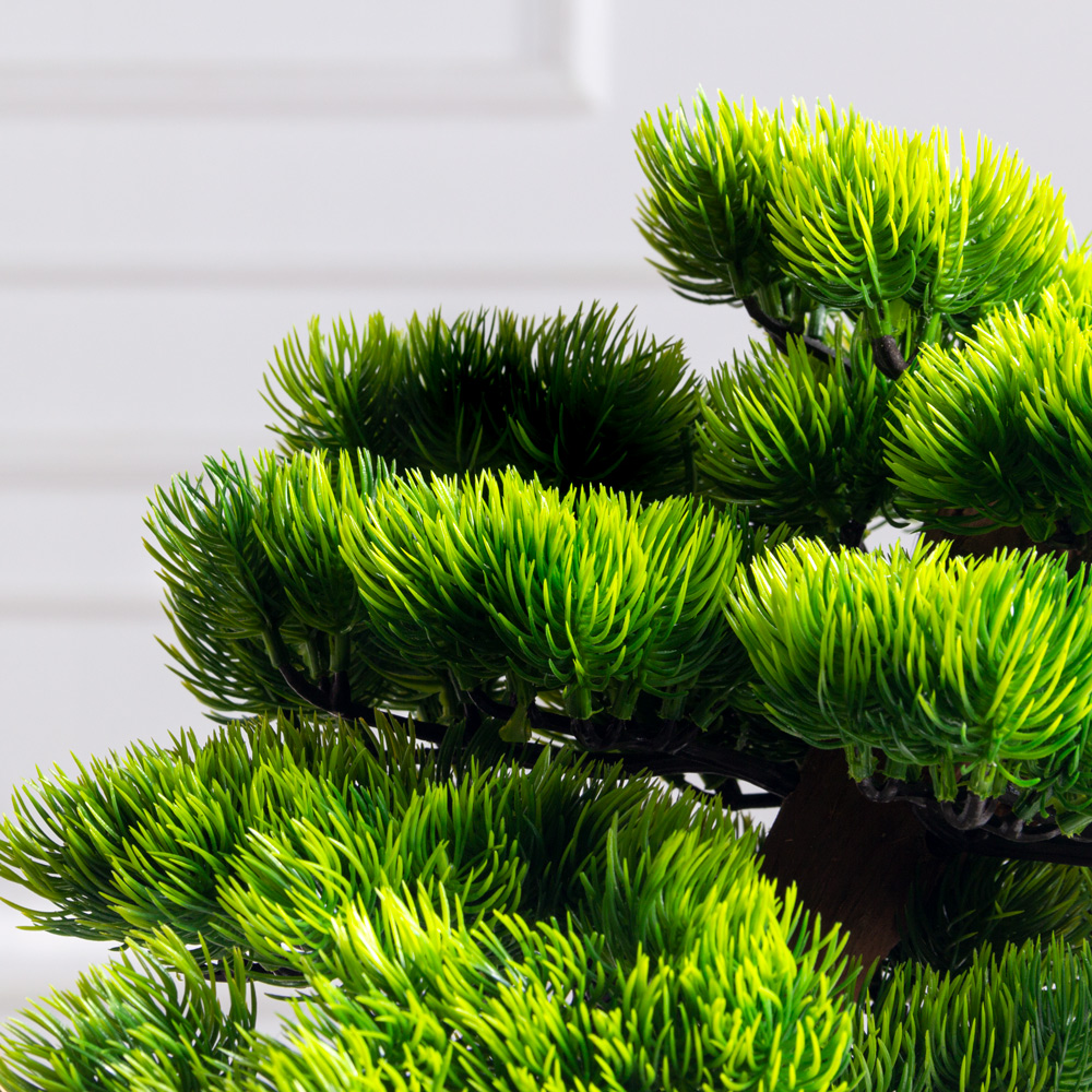 БС035/3К-2(з)(F) Бонсай искусственный Сосна h35см_4