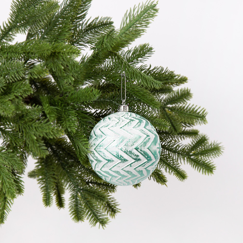 11/1032/10С Набор шаров НГ d10см (6шт/уп)