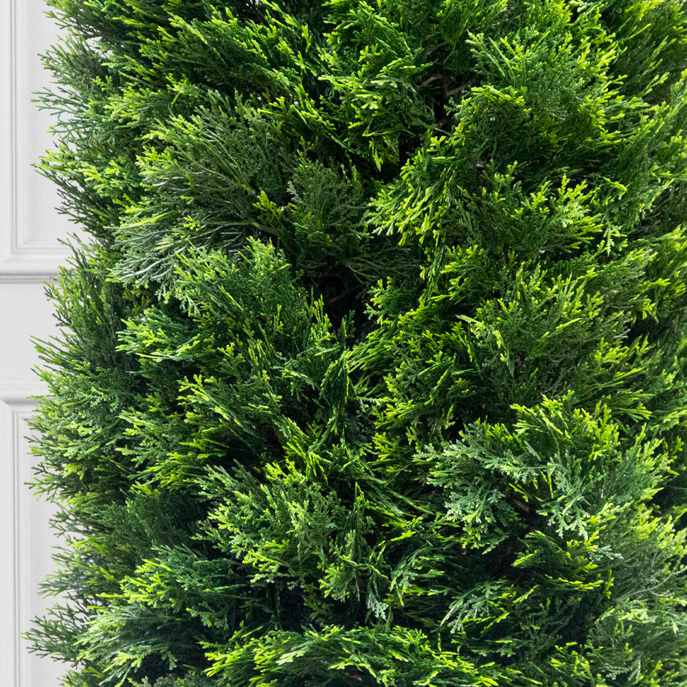 Т300/1466 Туя искусственная конус Люкс д/улицы h300см (искусственный ствол)_2