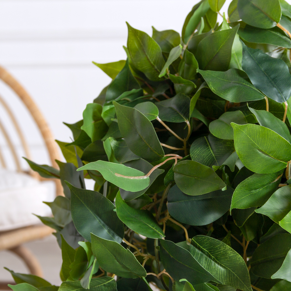 075/ШТ/345(Пр)(F) Фикус искусственный шар  h75см_2