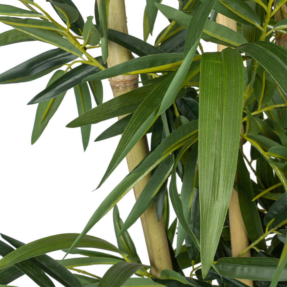 Ш190/75(з.) Ширма искусственная Бамбук h190см в кокосовом боксе 65х15хh20см_3