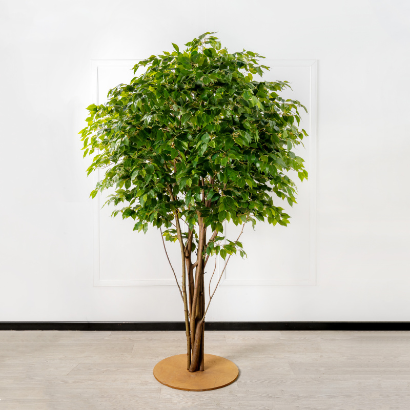 220/РН/34-1(з.) Фикус искусственный h220см на основании