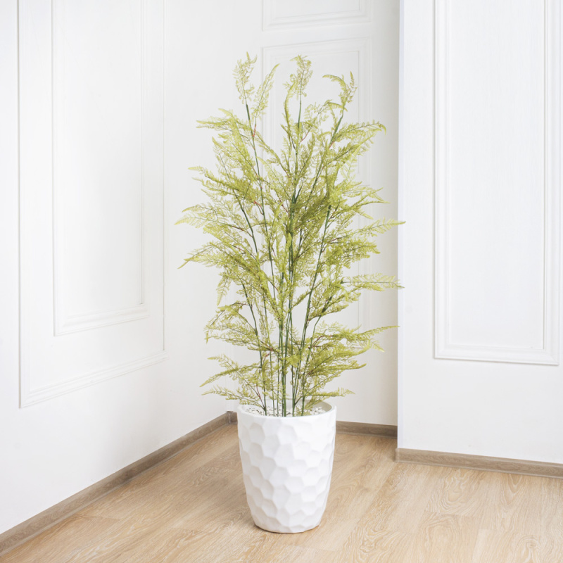 130/К/204(F) Папоротник Даваллия куст искусственный h130см (силикон)_1