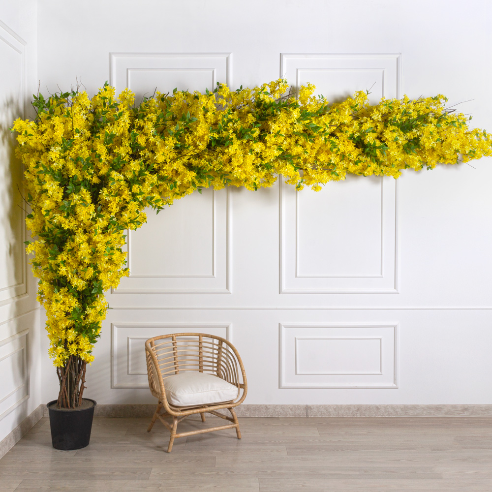 300/РН/485-1(з) Форзиция искусственная дерево h300см, d300см_1