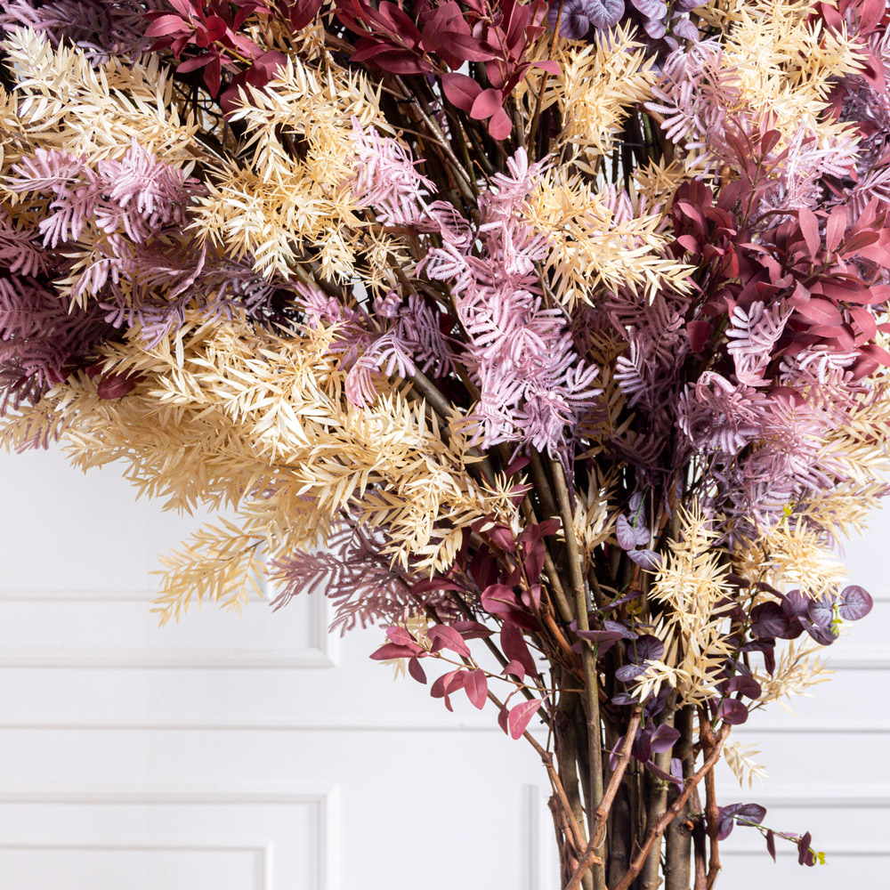 300/РН/601/505/507(з)(F) Дерево искусственное h300см, d150см, бордовое_1