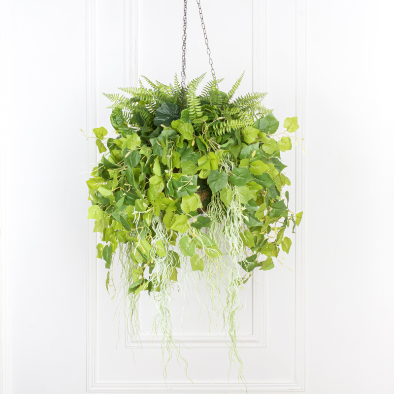 ККВ08 Микс с плющом винограда в коковите d30см_4