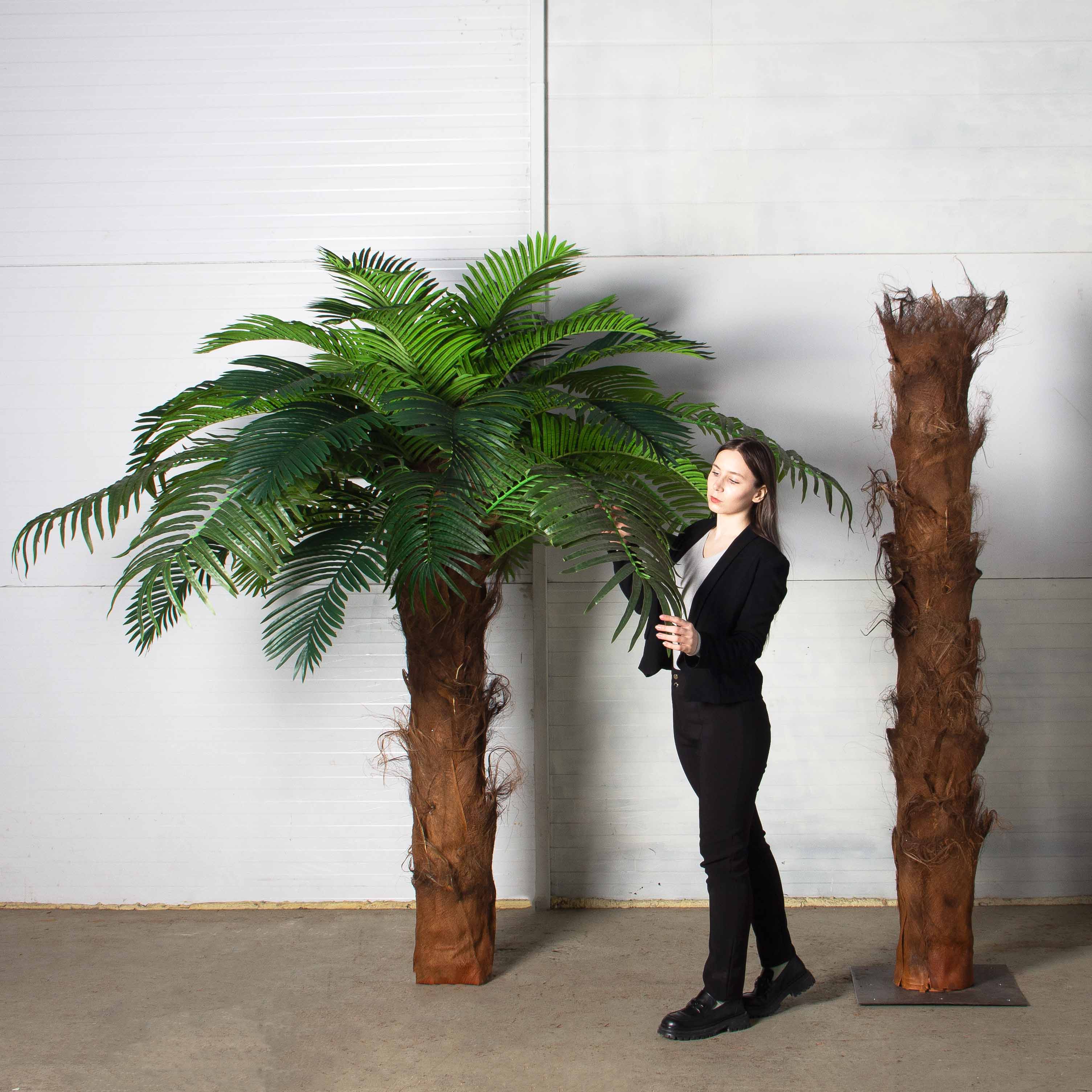 ПС400Разб/ТР/49(Пр)(F) Пальма Арека искусственная h400см (латекс) на мет.основании_3