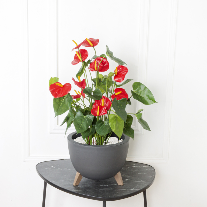 75/484(МТ)(Fix) Антуриум искусственный h75см