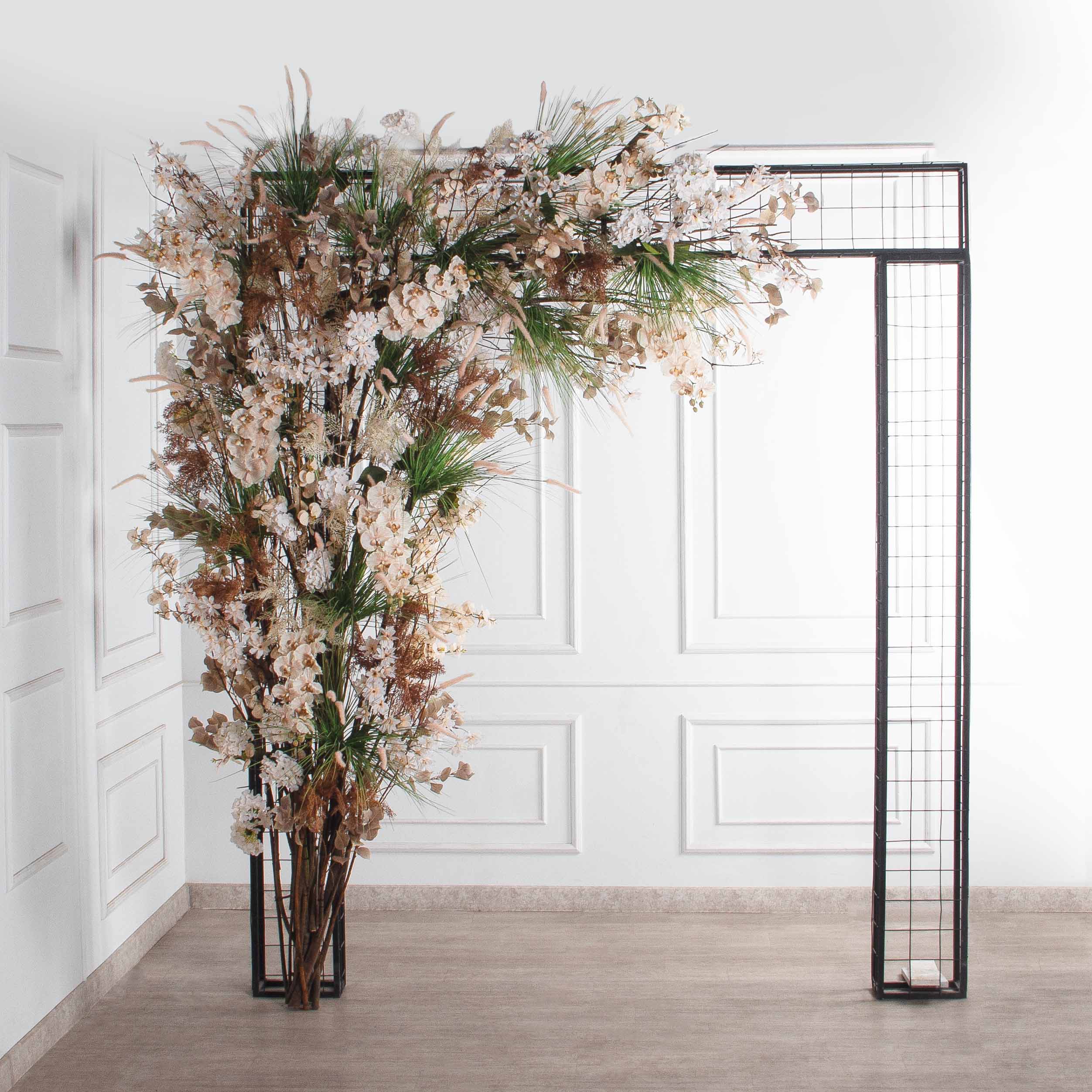 ДЛ176(Пр)(Fix)(F) Декор входной группы h300см на прутьях,пристенный,бежевый_3