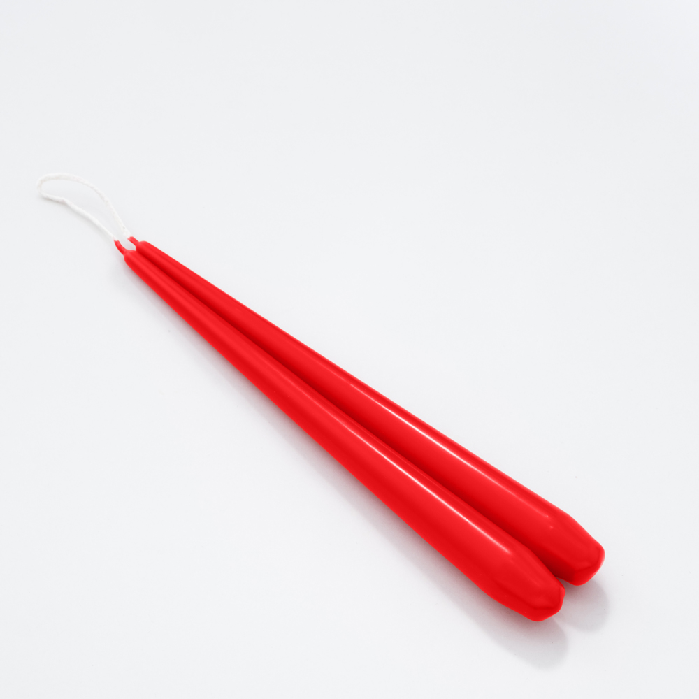 СК25-24(Fix)(F) Свеча коническая 25см Оттенок №24 (красный) 2шт/уп_1