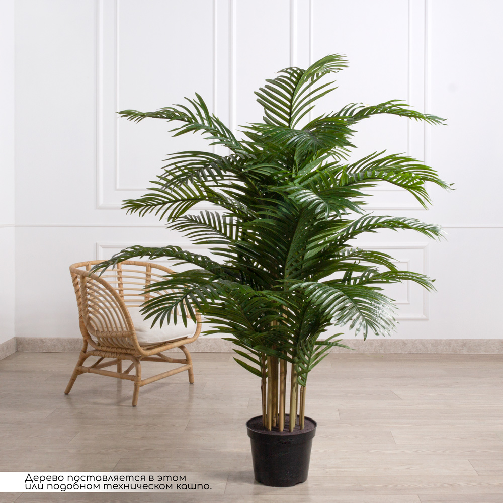 ПК180/К/49(з)(Акция)(F) Пальма искусственная кустовая h180см(латекс)_1