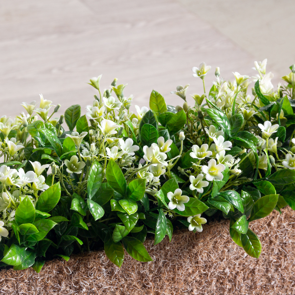 ТД110(з)(F) Композиция искусственная h10.5см  в кокосовом боксе 95,5х9х9см_2