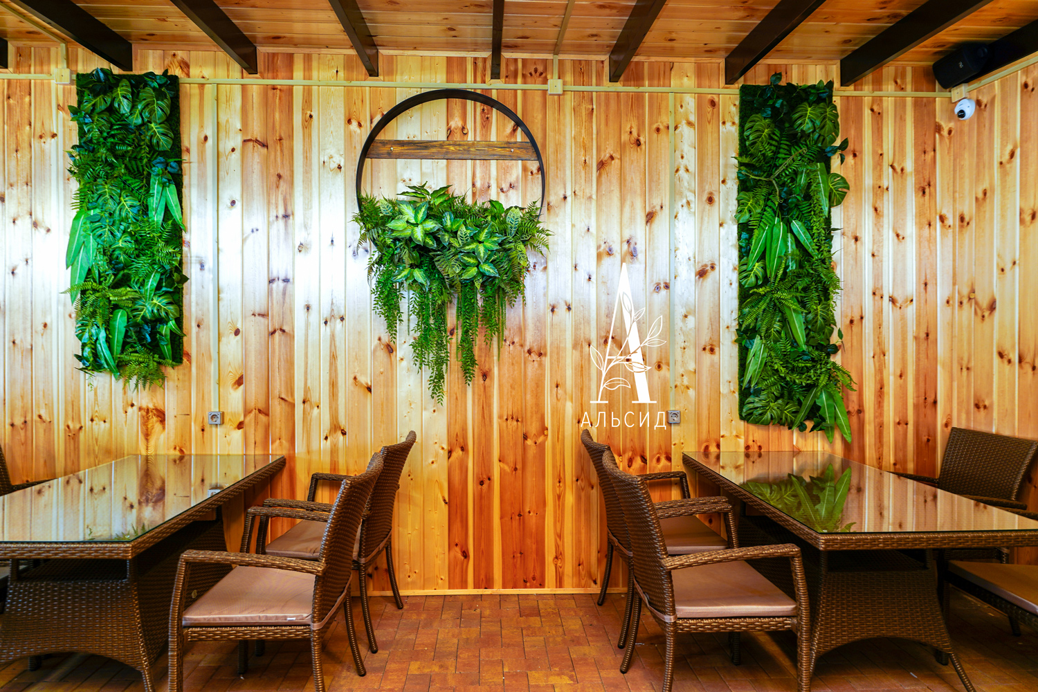 ФП15(з)(F) Фитопанно искусственное d75см_4