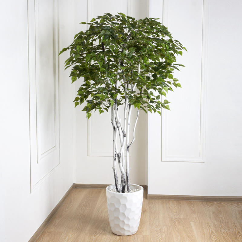 180/РН/490(з) Береза искусственная h180см, d110см (латекс)