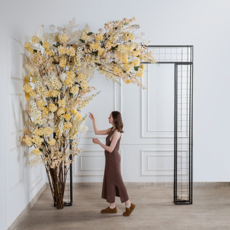 ДЛ173(Пр)(Fix)(F) Декор входной группы h300 см на прутьях,пристенный,кремовый_1