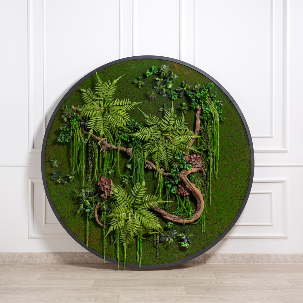 ФК52/20(з)(F) Фитокартина d190см в черной раме (S=2,83 кв.м.)_1