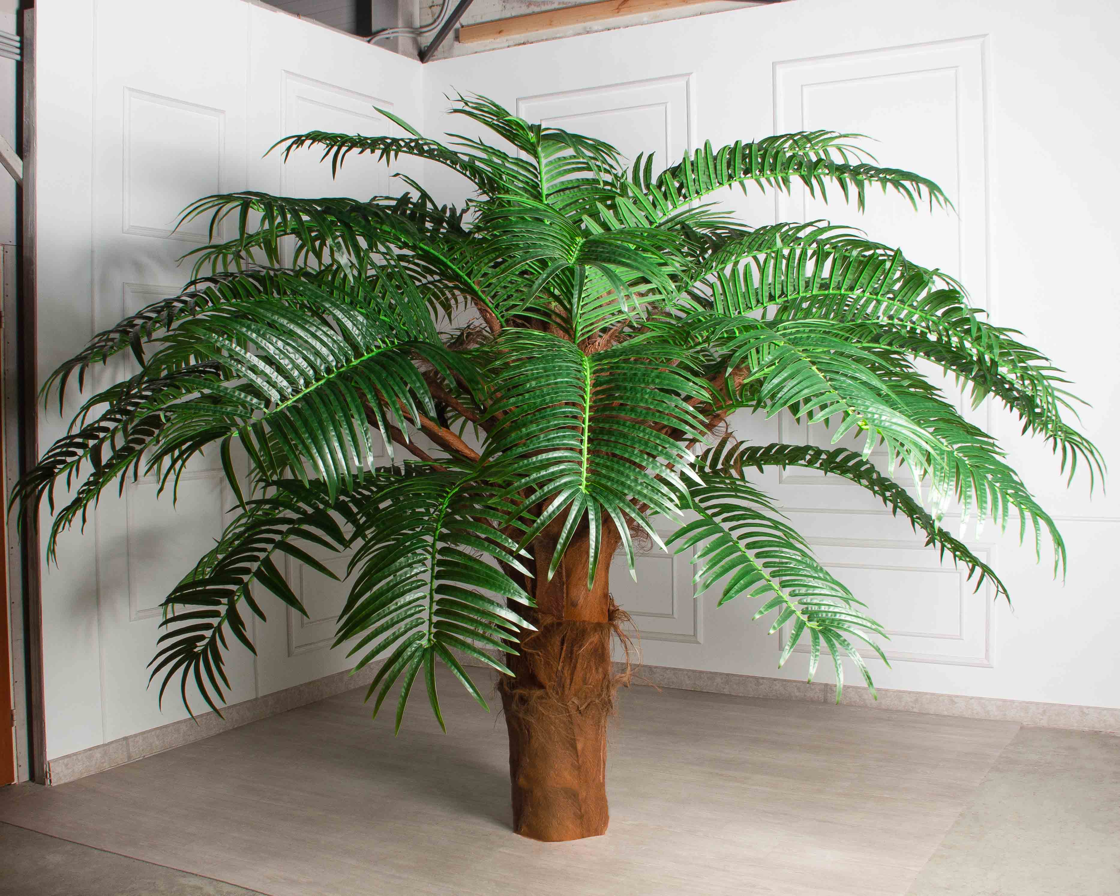 ПС650разб/49(з)(F) Пальма искусственная разборная h650см (латекс ) на мет.основании_4